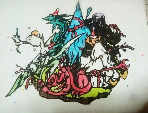 イラストや写真を切り絵下絵化します 細かい物でも！画像としてもよし！自分でやる時の下絵にも！ イメージ6