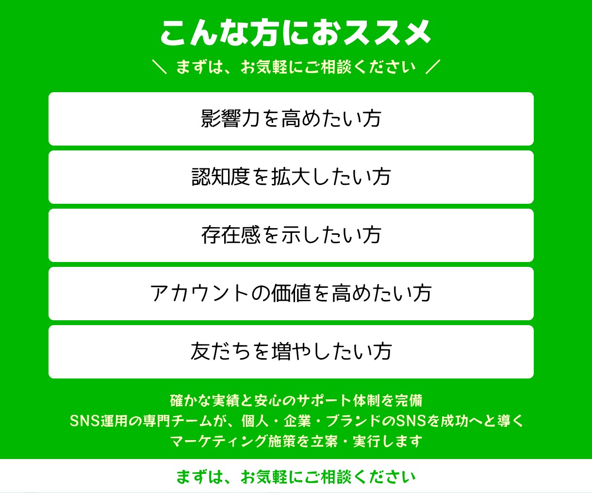 LINE公式アカウントの友だちを200人増やします ★複数のSNSで拡散します→アルゴリズムによる効果絶大 イメージ4
