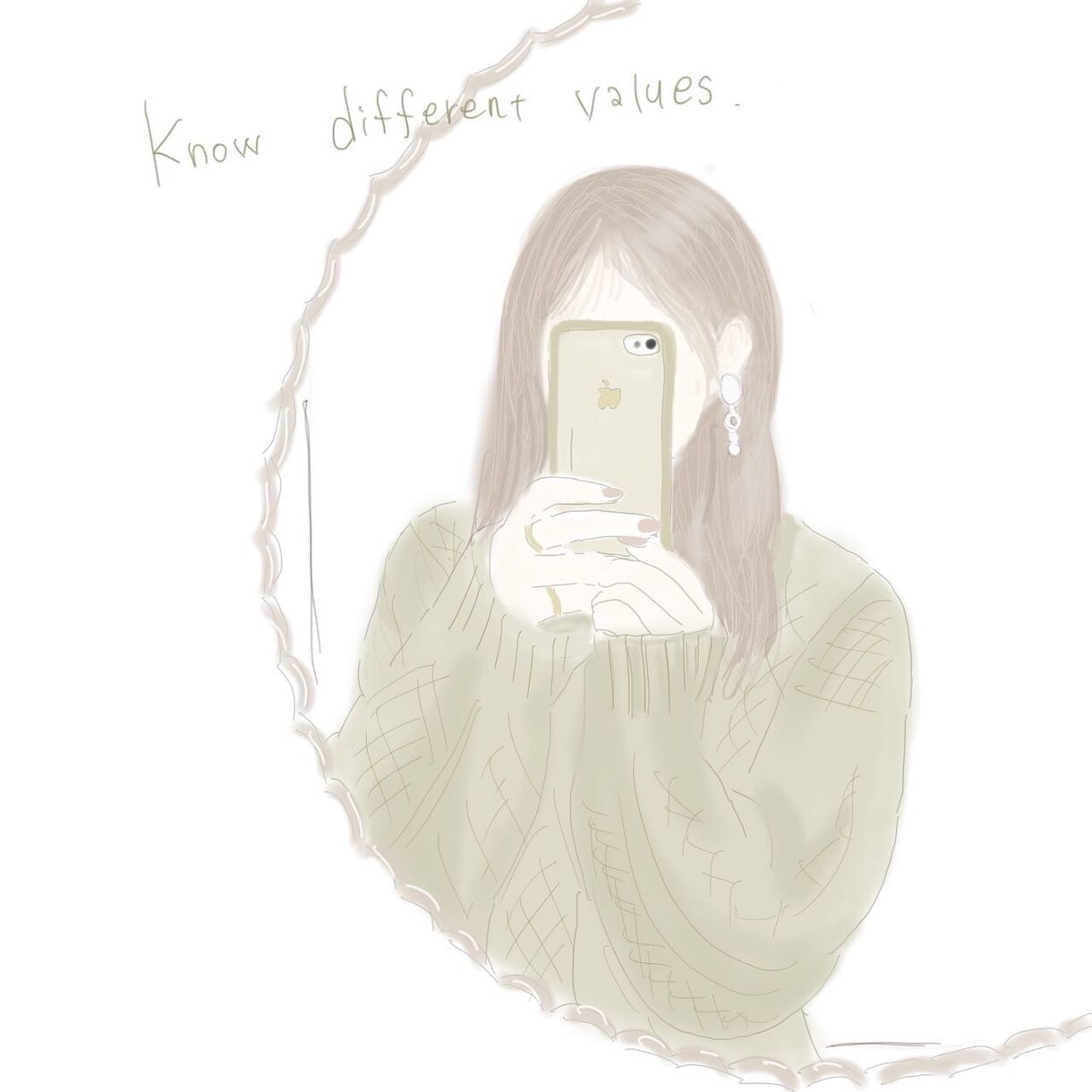 お気に入りの写真をおしゃれなイラストにします 優しい色味のイラストをお届けします イメージ9
