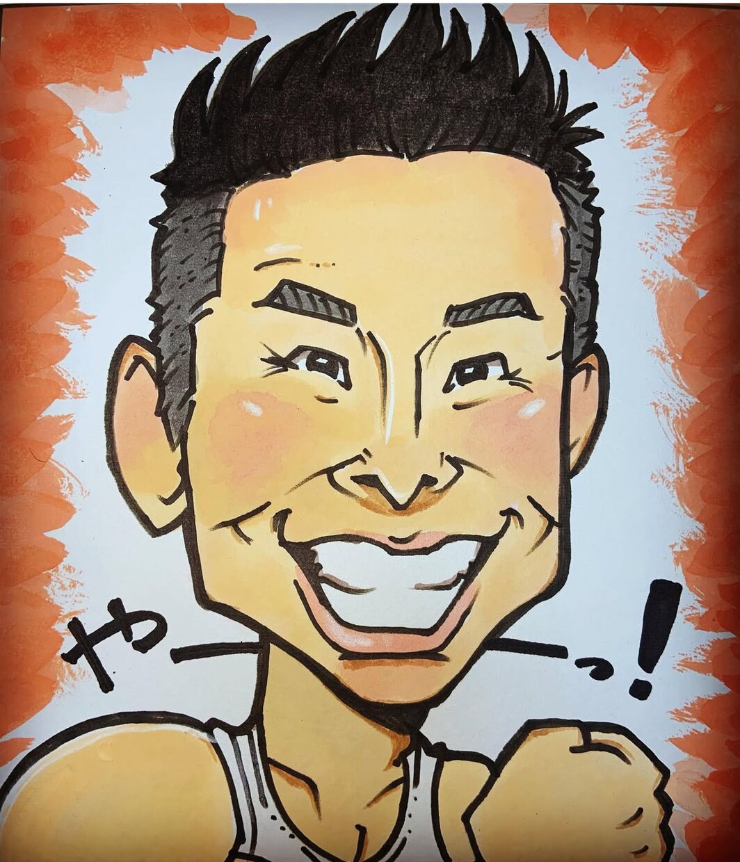 記念日・祝いごとのプレゼント似顔絵を描きます 大切な方への特別なプレゼントをいかがですか イメージ3