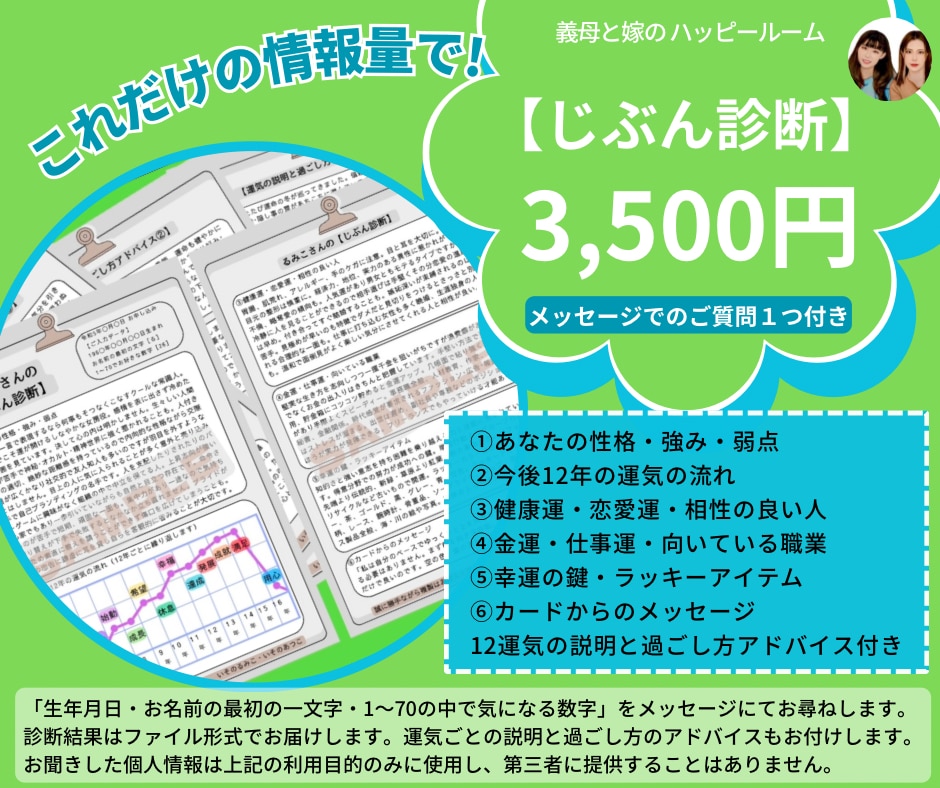自分の強みを知りたい方★新しい【自分】と出会えます 四柱推命/宿曜/カード等を使ってあなただけの鑑定結果をお届け イメージ1