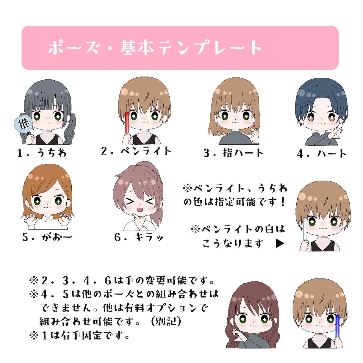 オタク・推しごと向け！ゆるかわアイコン作成します オタク特化！あなたの推しごとに寄り添うアイコンを作ります！ イメージ2