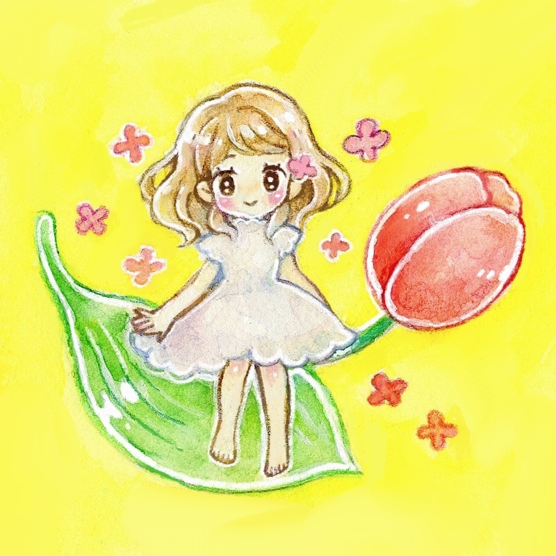 水彩でやさしく、かわいいSNSイラスト描きます あたたかくやさしいイラストを作成いたします。 イメージ2