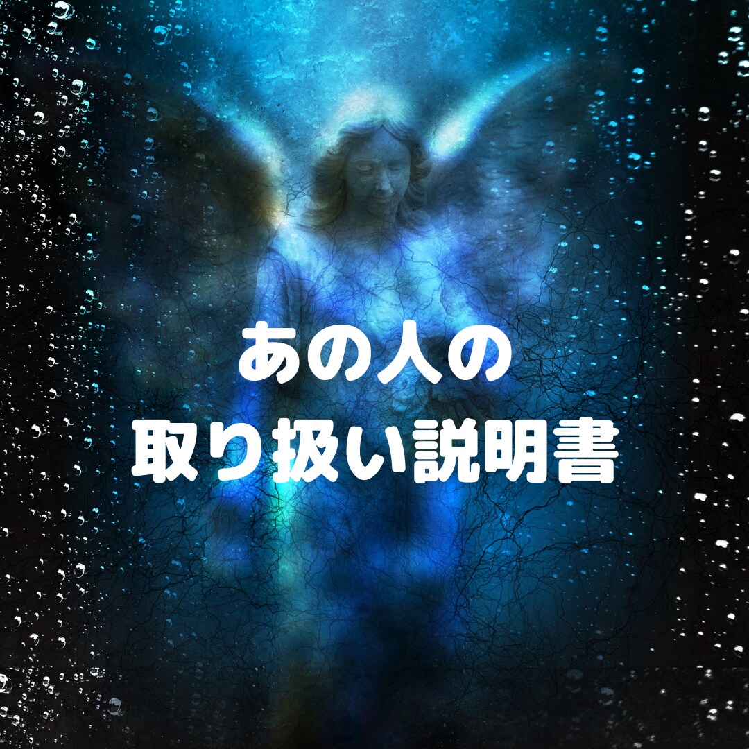 精密鑑定✴︎あの人のトリセツ教えます あの人ってどんな人？彼氏彼女上司義母等のプロファイル⭐️ イメージ1