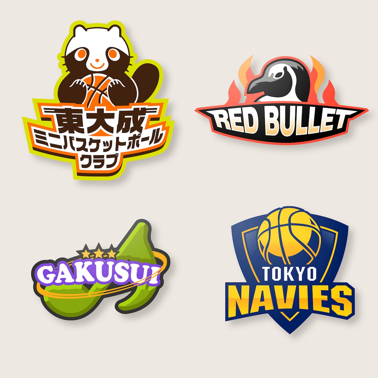 スポーツクラブやサークルなどのチームロゴ作成します 温かみと飽きのこないデザインでご好評です！ イメージ2