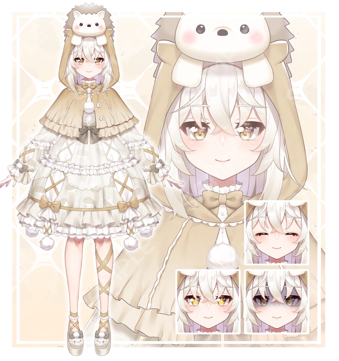 Vtuber向けLive2Dモデル制作いたします ＊キャラデザからモデリングまで可◎IRIAMやTRPGにも！ イメージ6