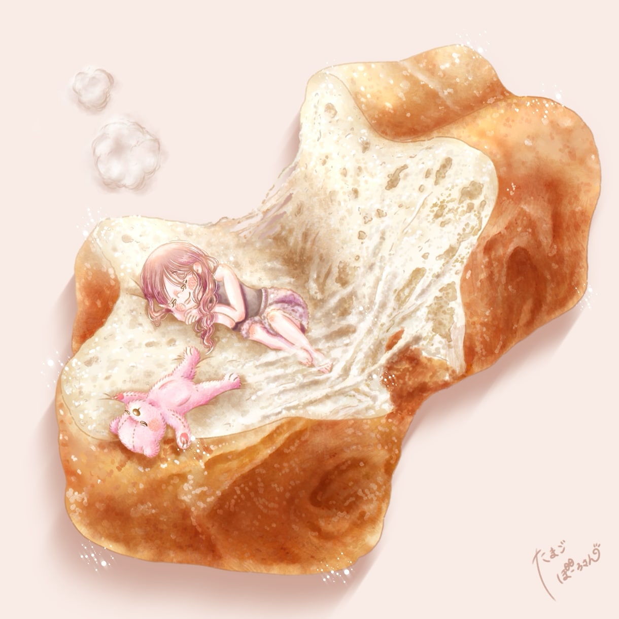 ほわっとかわいい癒し系イラストお描きします 美大卒イラストレーターがあなたのSNSにほっこり癒しをお届け イメージ2