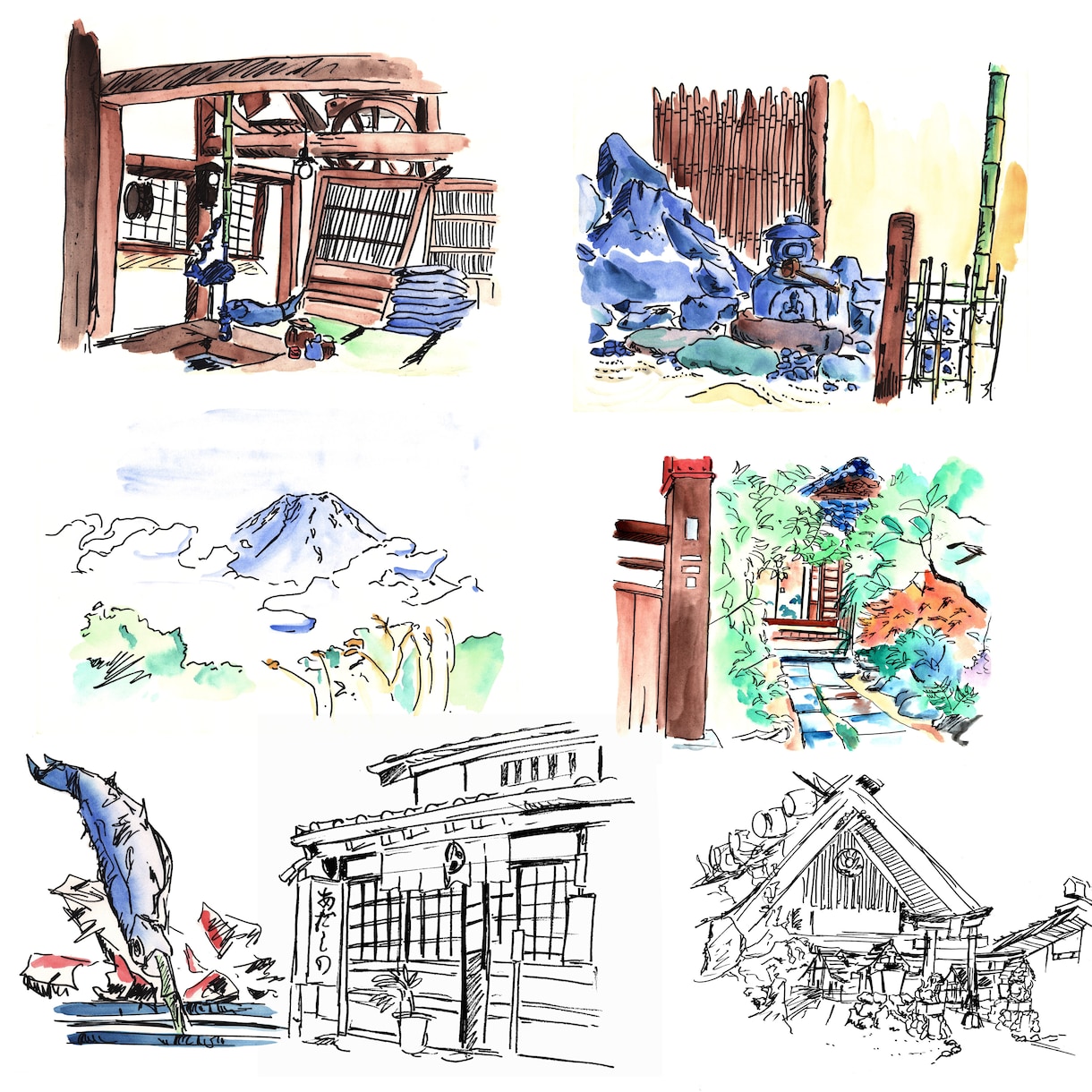 やや写実的なイラストを制作します どこかリアルで大人の雰囲気漂うイラスト イメージ6
