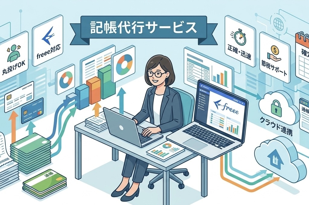 丸投げOK/freee記帳を代行いたします 大手監査法人出身者が1年分の記帳をまるっと代行いたします イメージ1