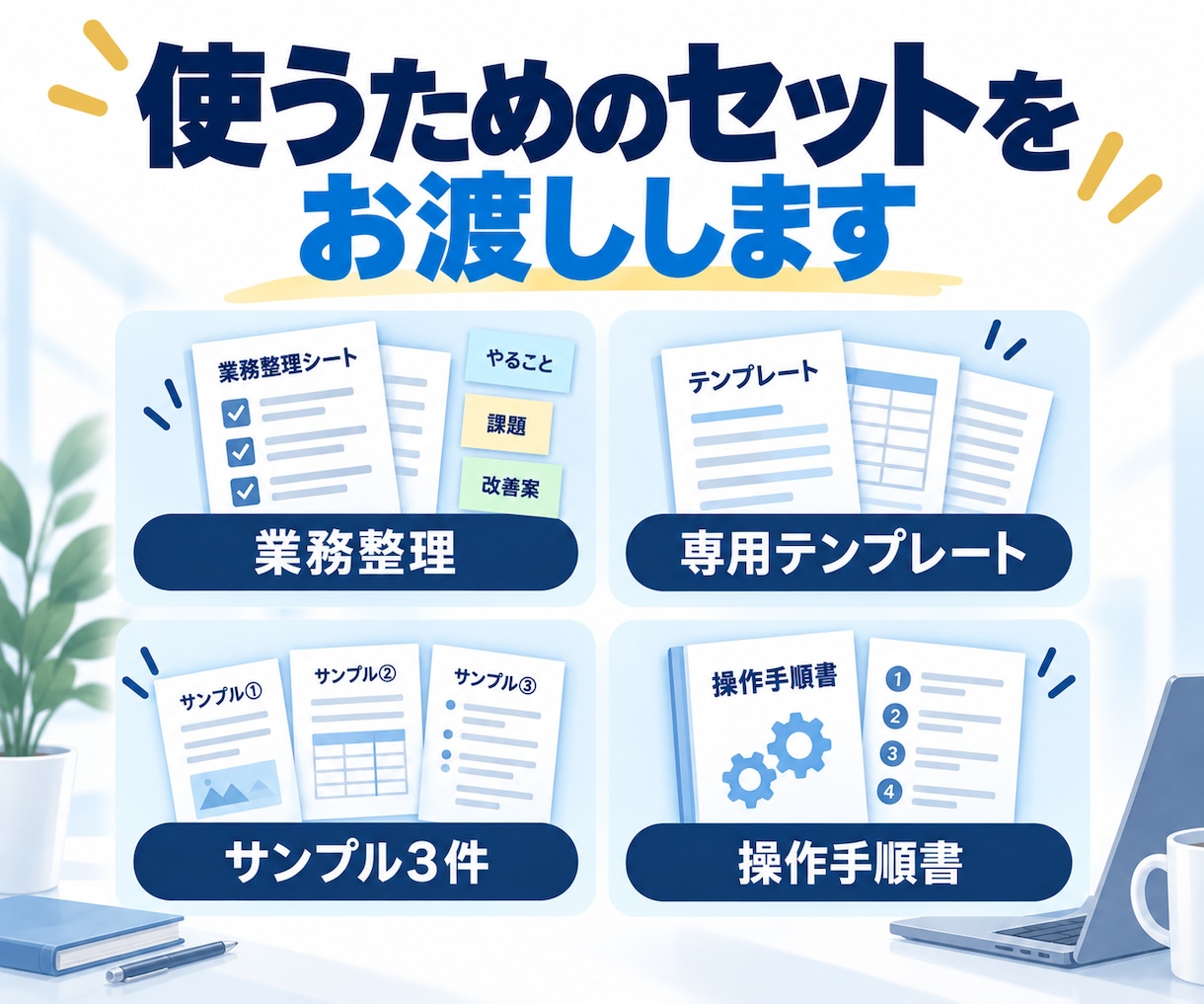 中小企業・個人事業の事務をAIで時短します 何から始めるかの整理から、専用テンプレート作成まで イメージ7