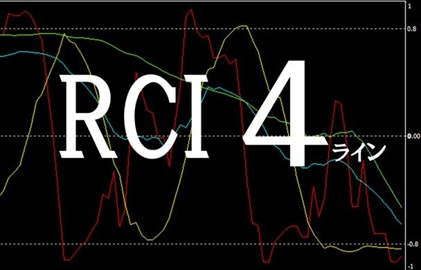 RCIの4本の個別設定状態からサインも出ます ライン毎に『期間』・『買い売り条件』・『線の上下反転』可能 イメージ1