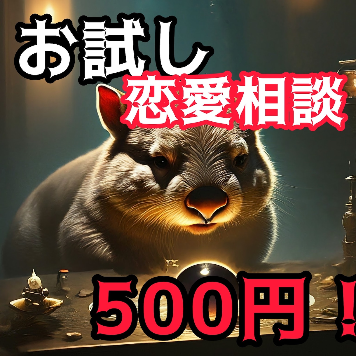 お試し占い あなたの恋愛運占います 愛の未来は手のひらに。一歩踏み出す勇気、見つけましょう。 イメージ1