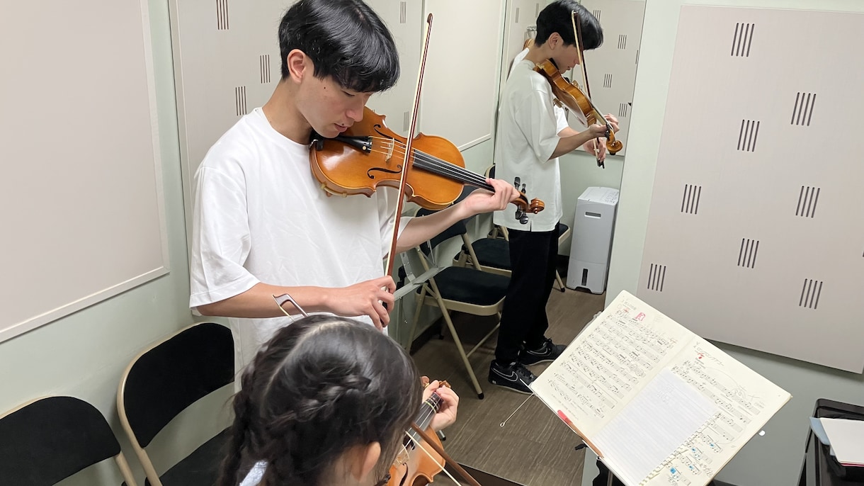 初心者向けにバイオリンレッスンを行います 気軽に受けれるバイオリンレッスン！ イメージ1