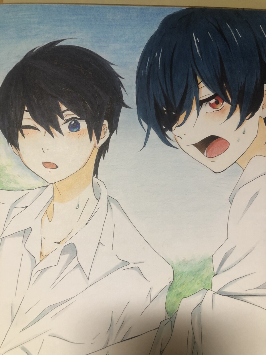 イラスト描きます 色紙に描きます！アニメキャラならなんでも大丈夫です イメージ1