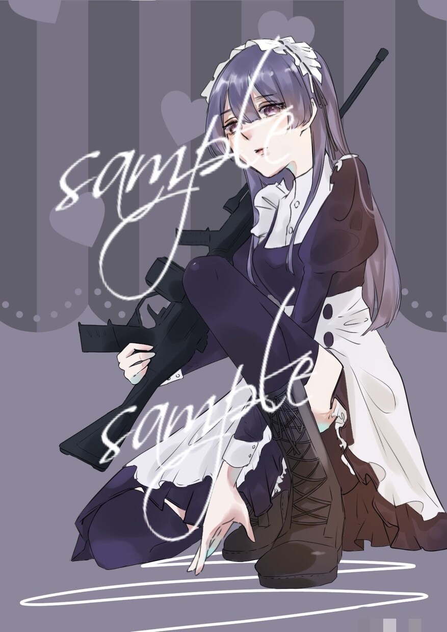 透明感のあるイラスト制作致します SNSアイコン、動画用1枚絵、キャラデザなど様々なイラスト イメージ7
