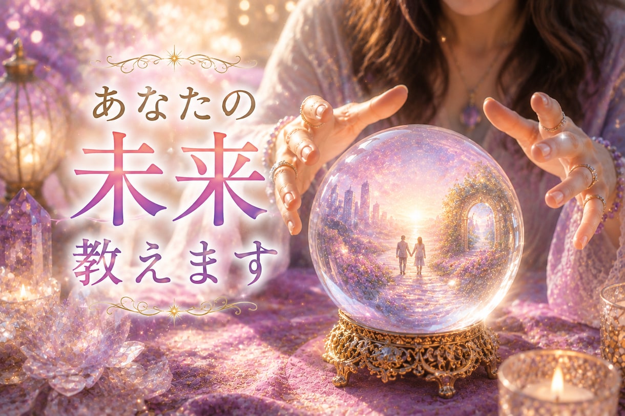 盲目ですが視えるのです！まだ見ぬ世界へお招きします あなただけの道を浮かび上がらせ、静かに目の前にそっと映します イメージ4