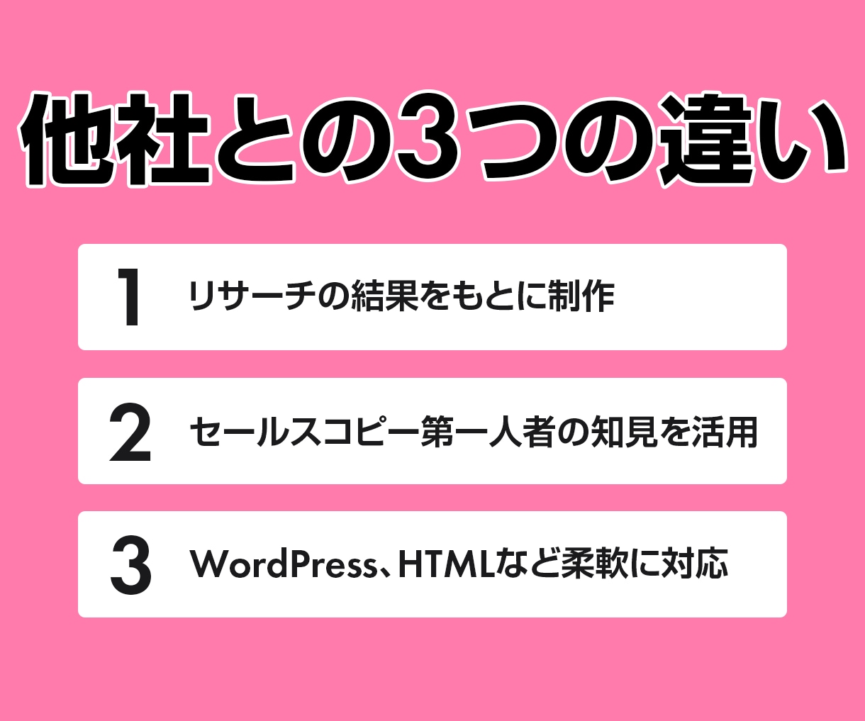 最新のリサーチ手法で売れるLPを制作します 反応を得るためには、デザインの前にリサーチが必要です イメージ2