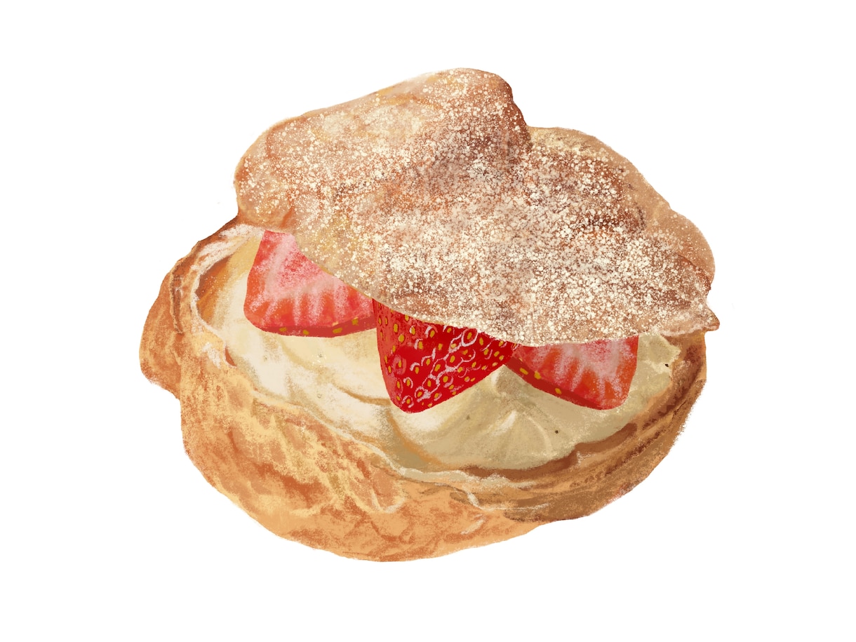 食品・食材イラスト制作します リアルで温かみのある表現であなたの商品メニューを引き立てます イメージ7