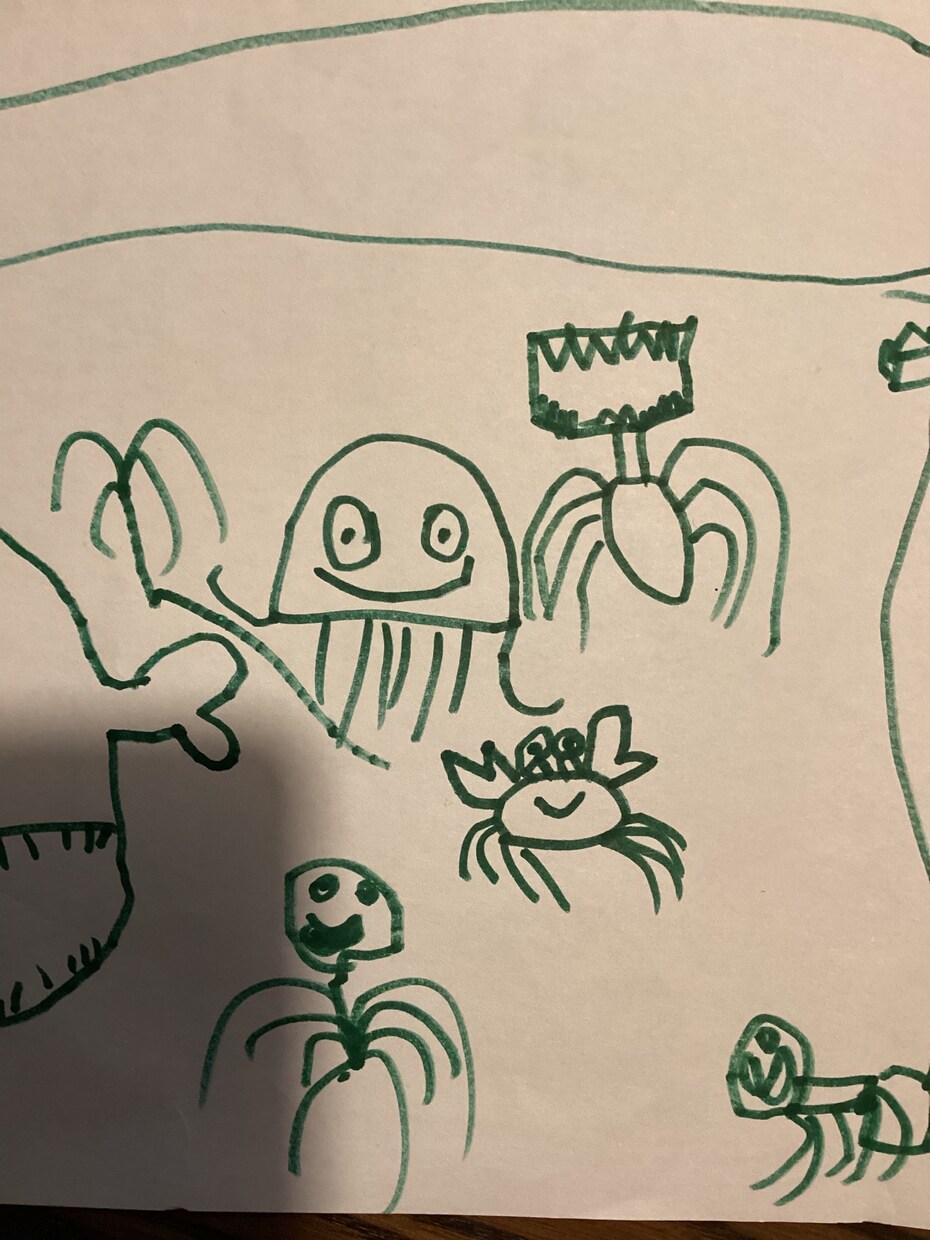 アナログのイラストをトレスしてデータ化します 子どもが描いた絵、落書きをいい感じに仕上げます！ イメージ6