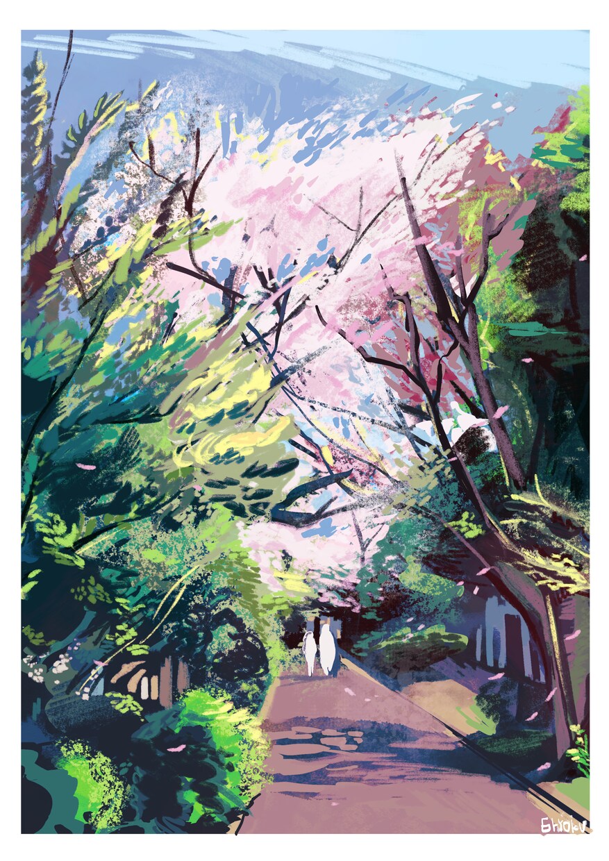お洒落で華やかなアイコン待ち受けイラスト描きます アイコン、待ち受け、似顔絵をハイクオリティ で描きます！ イメージ10