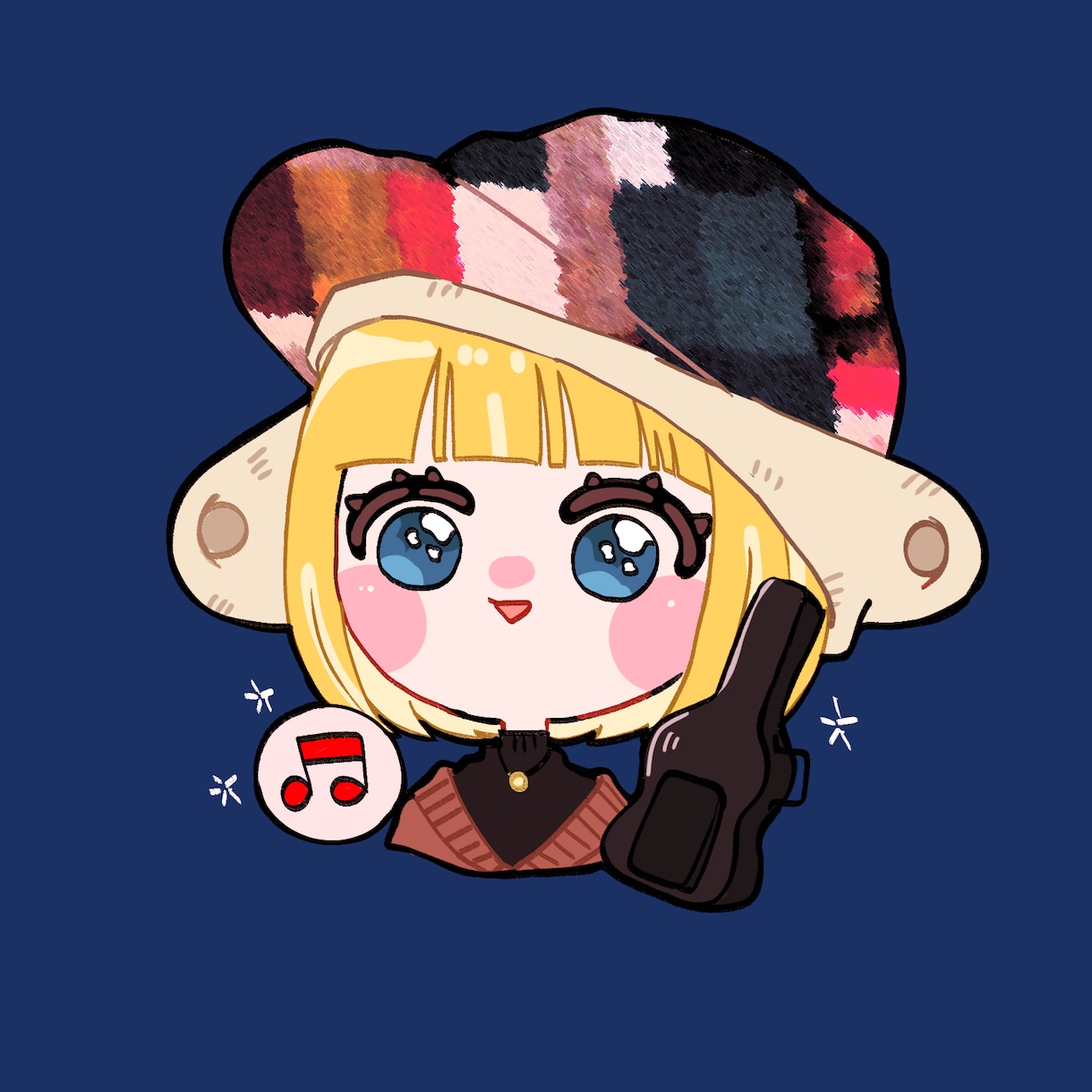 ミニキャラSNSアイコン　似顔絵描きます デフォルメ化したイラスト　SNS ブログなどのアイコンに イメージ5