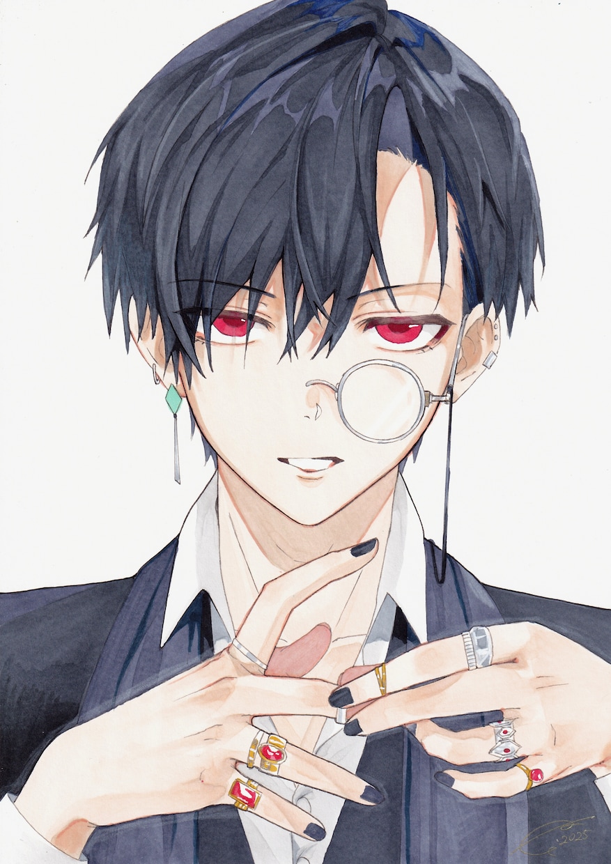 コピックでデジタル風なイラストを描きます 『あなたの好き』を『形』にしてみませんか？ イメージ6