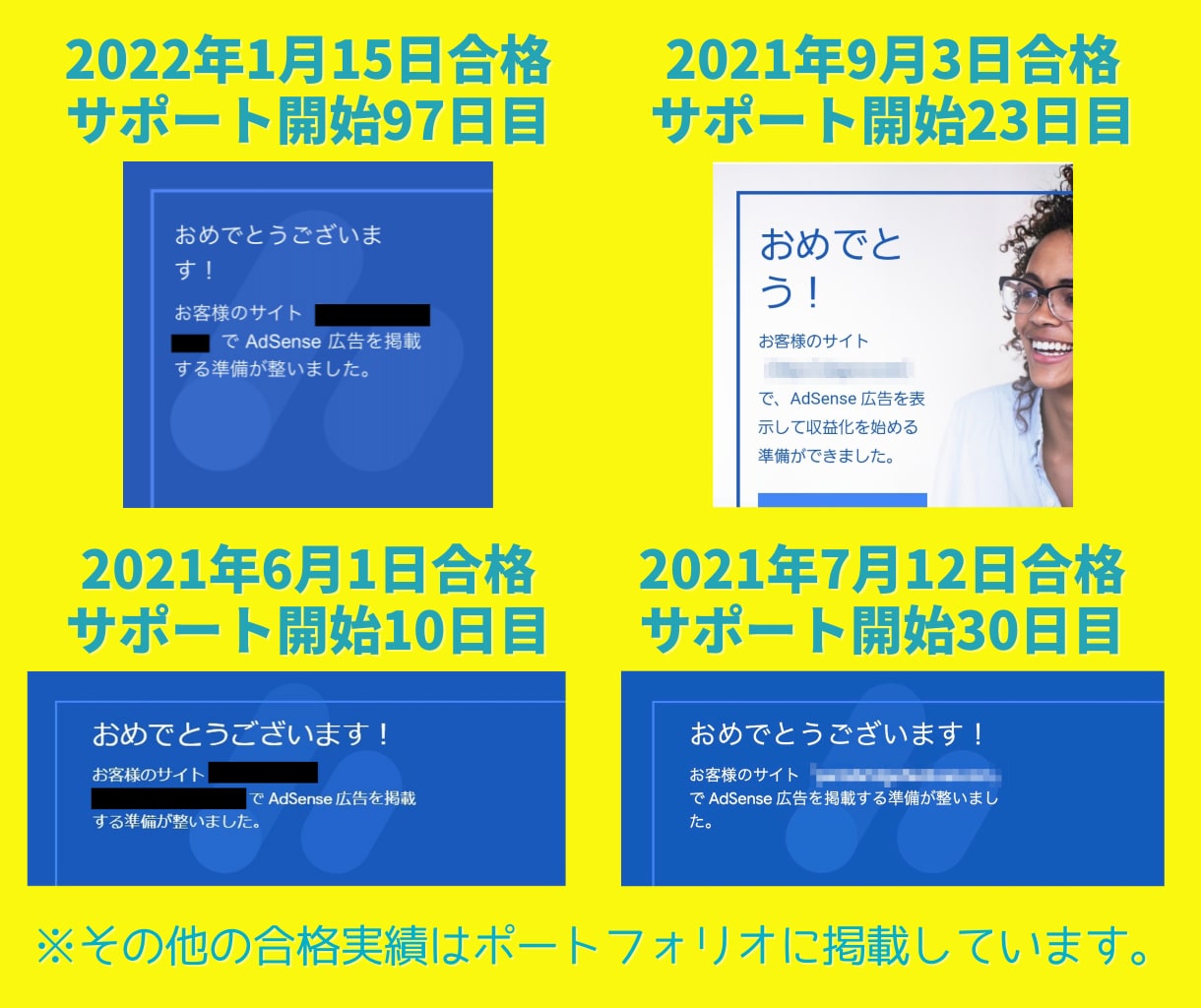アドセンス審査代行で合格しやすいブログを構築します 【完全代行】Google攻略の独自性の高い記事＆安心サポート イメージ4
