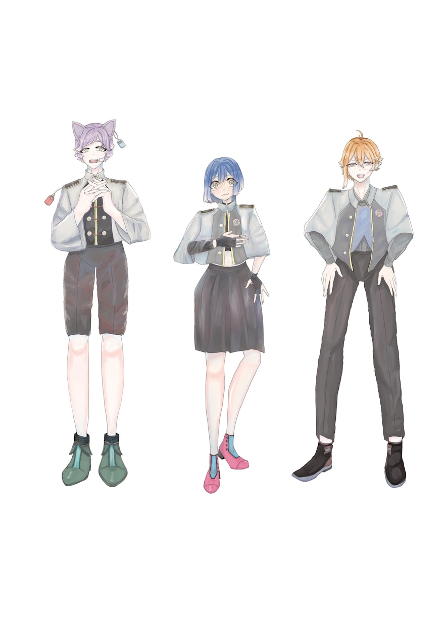 全身イラスト描きます あなただけのキャラを制作します。 イメージ1