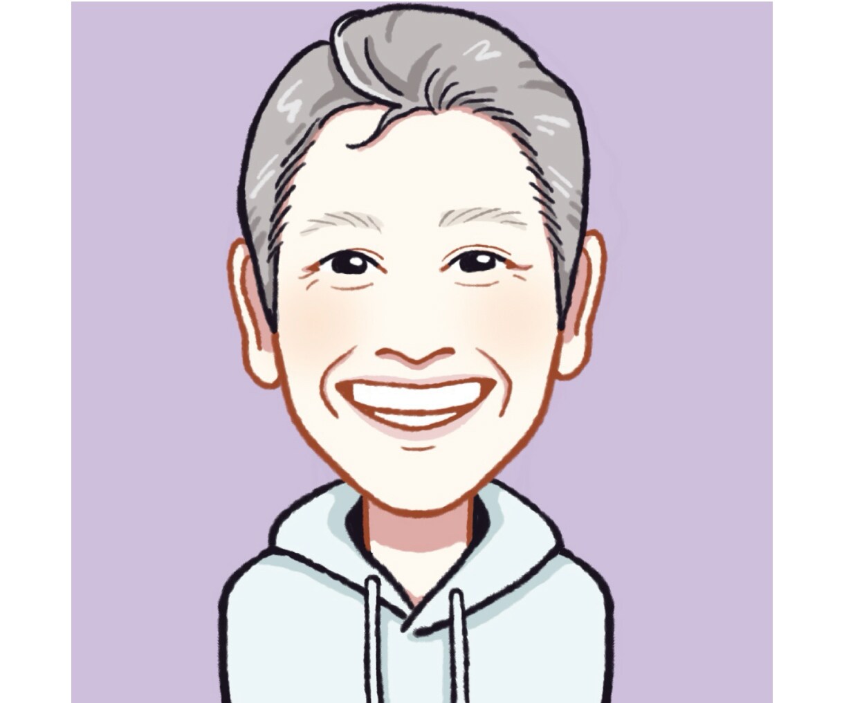 名刺やSNSに！現デザイナーが温かい似顔絵描きます 【先着5名様限定】名刺・SNS・ギフトに映える優しい似顔絵！ イメージ6