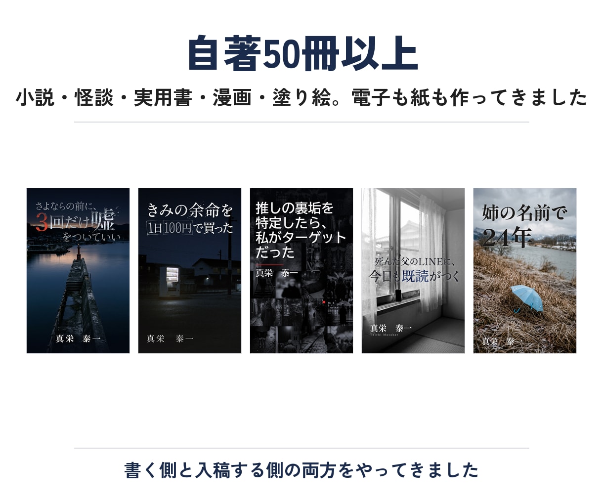 Kindle本を紙の本（ペーパーバック）にします 17時までのご依頼で当日｜縦書き右綴じ｜自著50冊以上 イメージ6