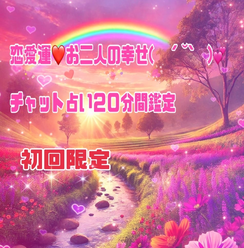 お相手さまのお気持ち。おふたりの未来を鑑定します おふたりの幸せを願い。恋愛成就。 イメージ1