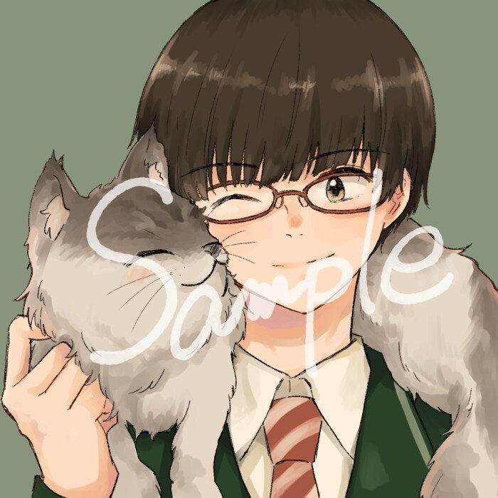 SNSのアイコン描きます あたたかくて可愛い人物イラスト イメージ1