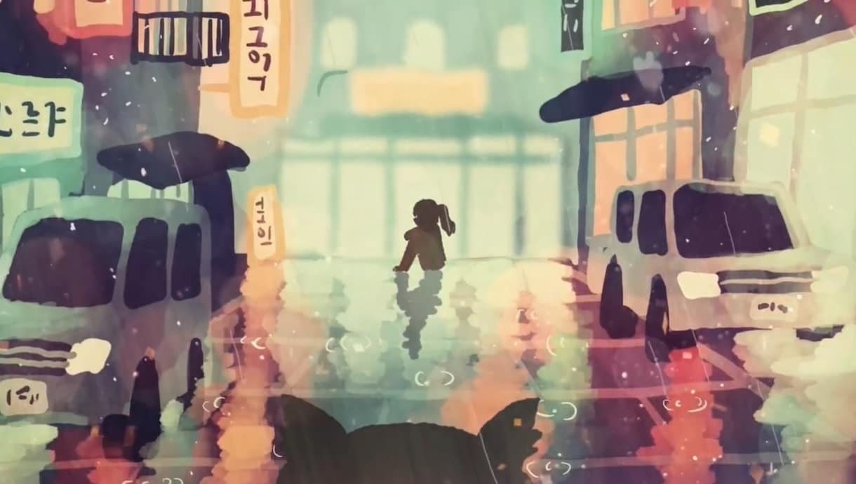音楽に合わせて手描きアニメーションMV作ります あなたの楽曲をより美しく彩り豊かに仕上げて差し上げます！ イメージ1