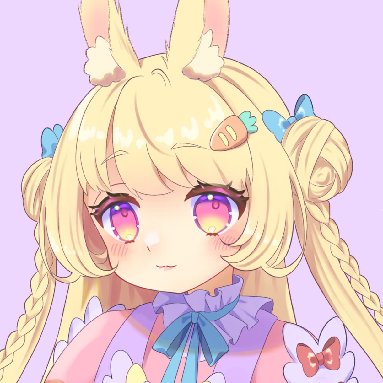 かわいい女の子のアイコ描きます SNSなどのアイコンに使用できるイラストをお描きします。 イメージ5