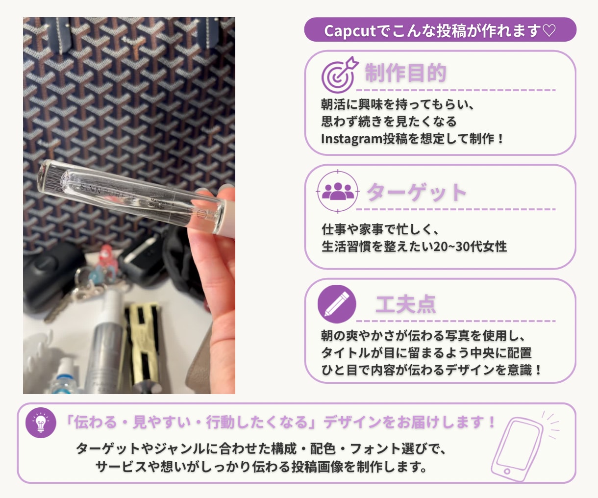見やすく伝わるショート動画を制作します リール・TikTok・Shortsまで幅広く対応します イメージ4