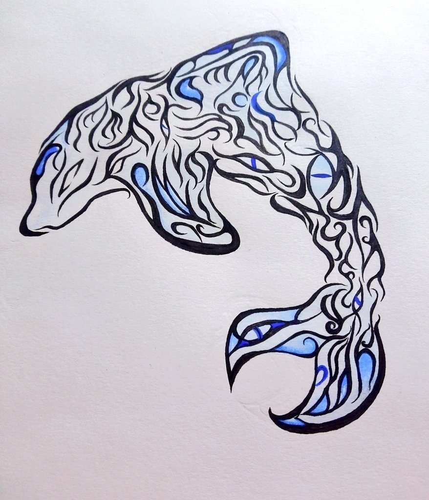 白黒の抽象画(主に動物)を描きます 低価格で白黒のイラスト(抽象画を)を描きます イメージ1