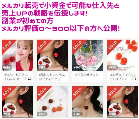 メルカリ転売が初めての方★評価が少ない方に教えます 副業で小資金で出来るメルカリ転売の方法と仕入先、おすすめ商品 イメージ2