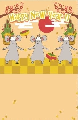 オリジナルデザイン年賀状承ります クリエイター事務所での作成！ハイクオリティ・低価格！ イメージ4