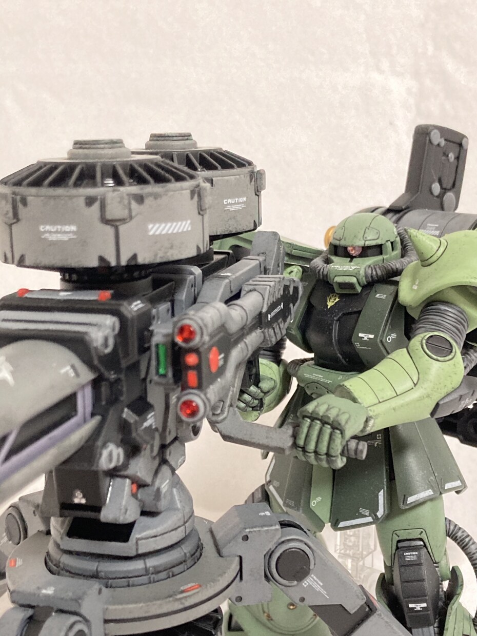 筆塗り+ウェザリングで模型製作行います インテリアの1部になるようなガンプラを、製作させて致します。 イメージ7