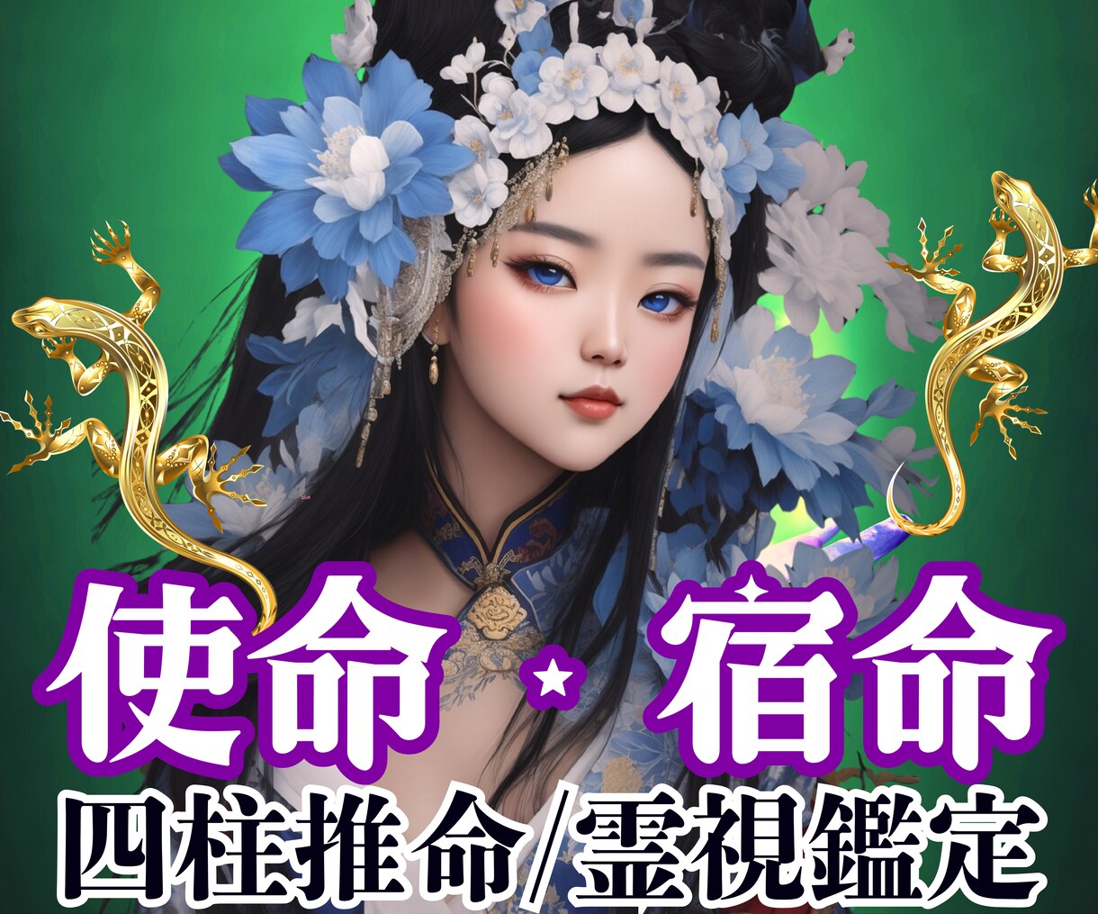 宇宙が描いた魂の設計図❇️四柱推命で精密鑑定します 超・四柱推命＆霊性チャネリングで進むべき道と魂の使命を綴る イメージ4