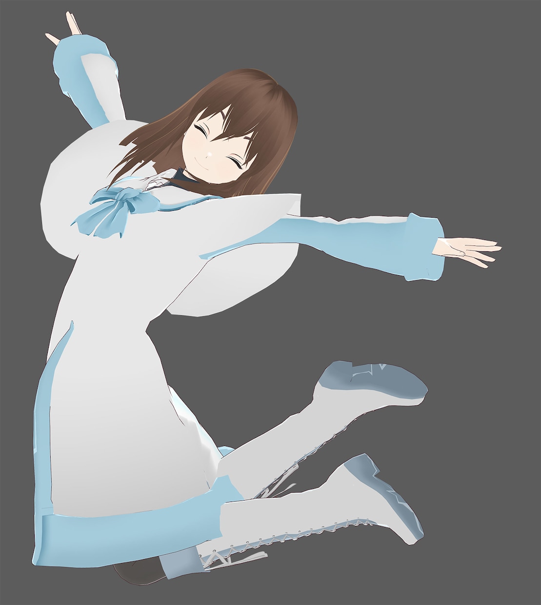 Vroid（+blender）で3Dキャラ作ります イラスト１枚からのモデリング、キャラデザからの制作も可能です イメージ6