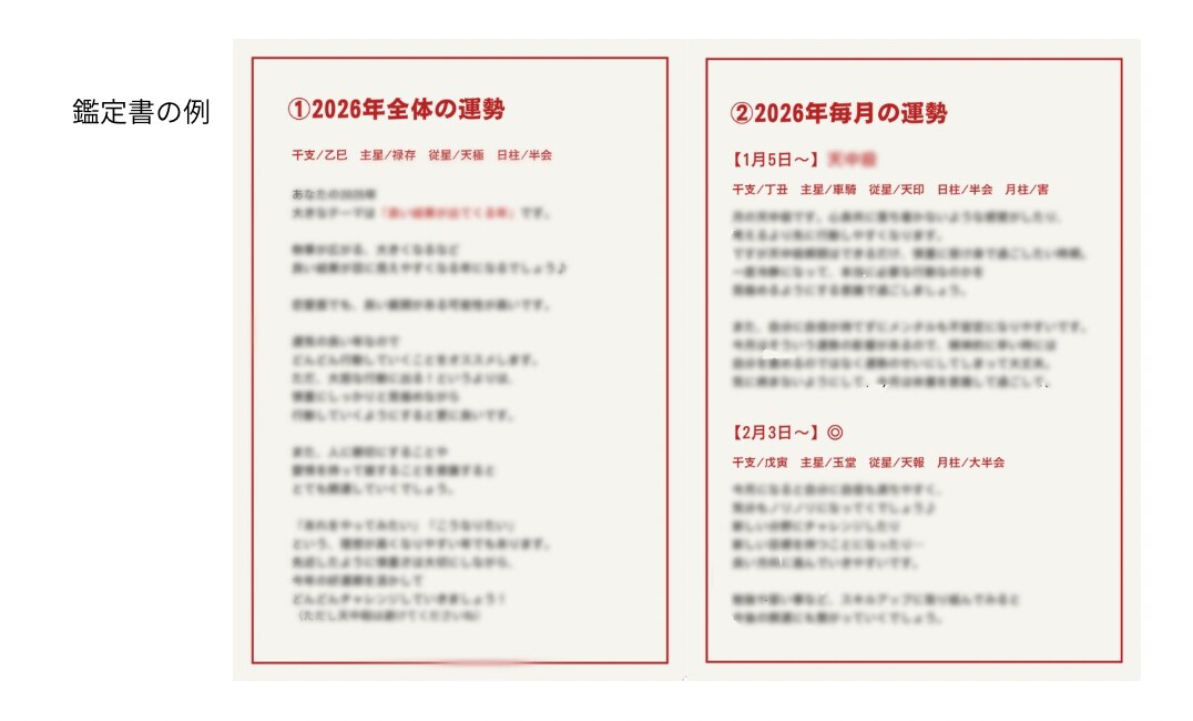 2026年あなただけの運勢を鑑定します 結婚、引越し、転職など検討中の方は要チェック！ イメージ6
