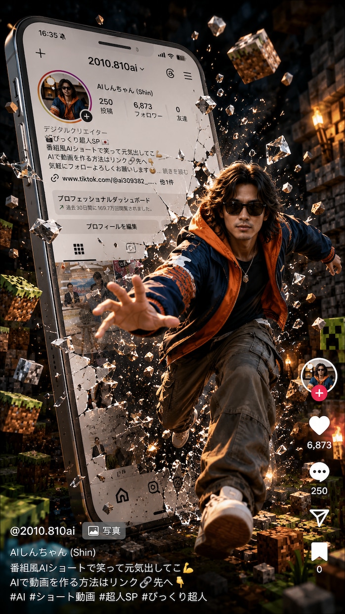 TikTok・リール向け動画制作します SNSで実際に伸びた構成TikTok・リール向け動画制作対応 イメージ1