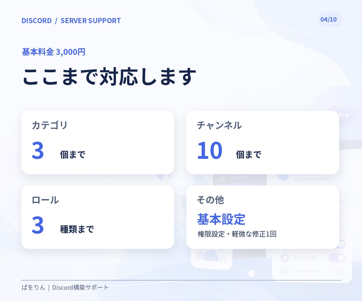 Discordサーバーを使いやすく構築します オンラインサロンを始められる環境に！ イメージ4
