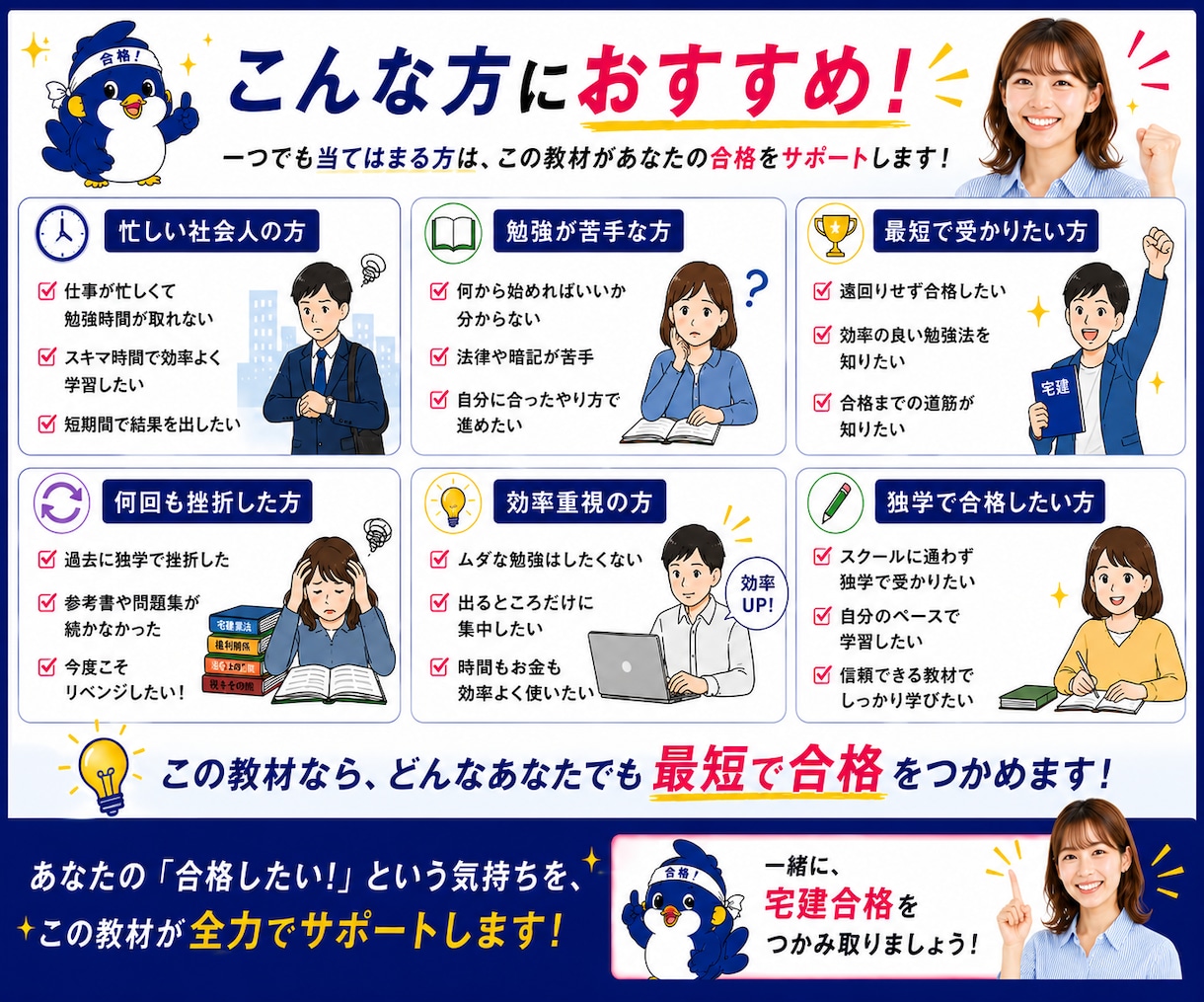 不動産ド素人が3ヶ月で宅建一発合格！勉強法教えます 宅建合格のカギは知識量じゃなく勉強法です！ イメージ9