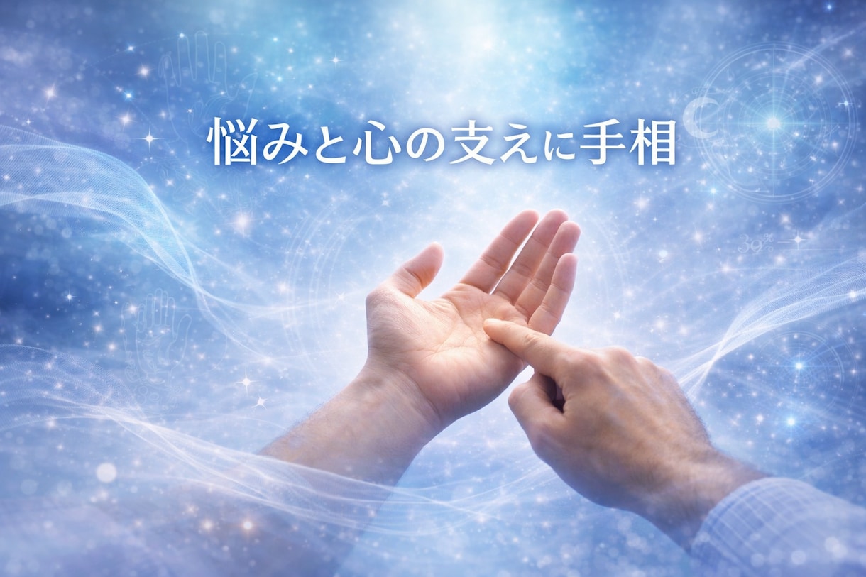 悩みと心に寄り添う手相鑑定をします 今のあなたに必要なヒントを丁寧に読み解きます イメージ1