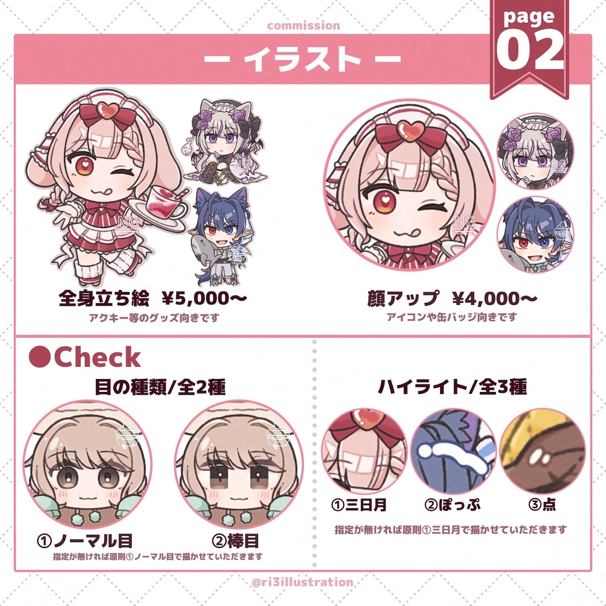 SD+スイーツお描きします かわいいSDキャラはいかがですか？ イメージ3