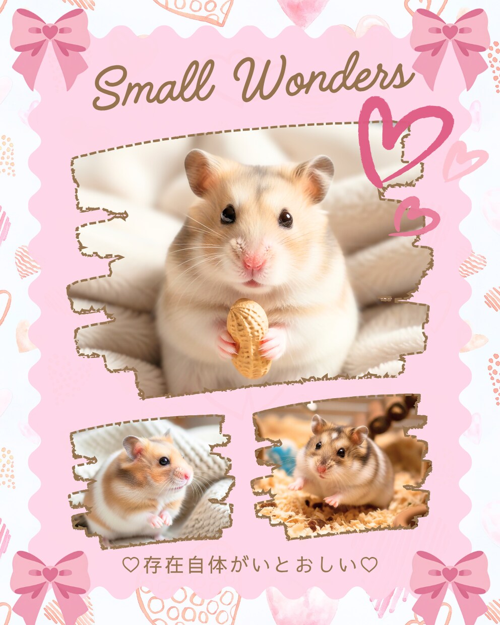 愛するペットちゃんの思い出を形にいたします お好みの世界観でデジタルコラージュさせていただきます＾＾ イメージ1