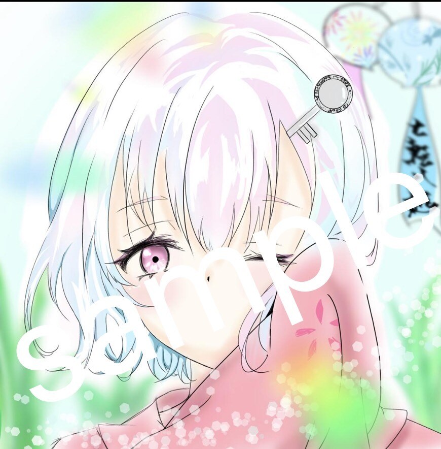 待受やアイコン、挿絵などに使える絵を描いています 色々な絵柄のイラストを描きます！是非覗いてみてください^^* イメージ4