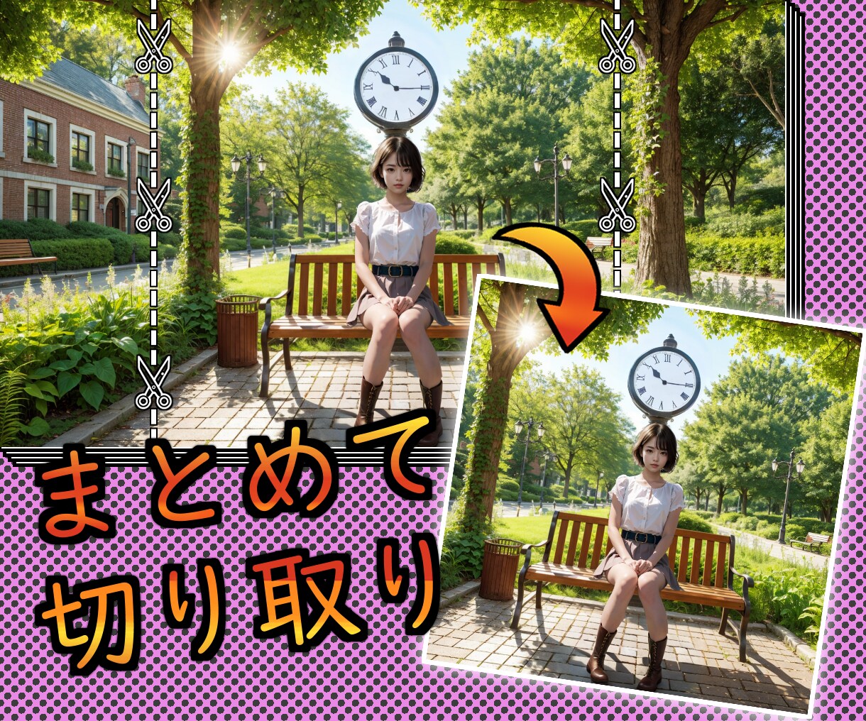 AIパワーで色々な画像加工をします 複数枚OK？AI術師が画像加工を行います。 イメージ3